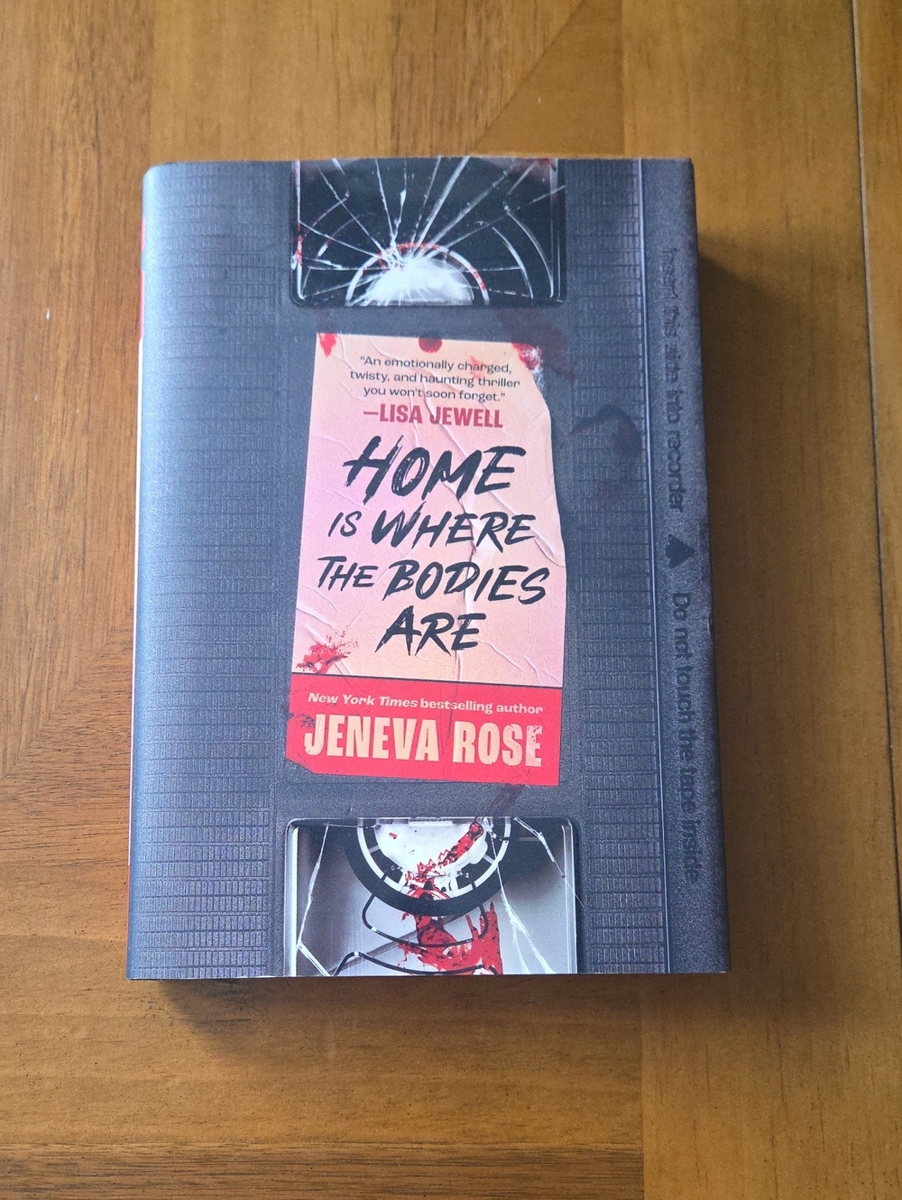 Home Is Where The Bodies Are by Geneva - Black/Pink Hardcover